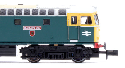 2D-001-011D Class 33/0 33056 BR Blue Full Yellow Ends The Burma Star Diesel Locomotive - DCC Fitted