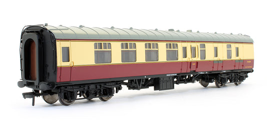 Pre-Owned 39-077E BR MK1 Brake Second Corridor BSK Coach Crimson & Cream 'W34139'