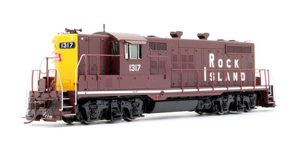 Pre-owned Genesis GP9 Diesel Locomotive Rock Island - Road #1317 (DCC Sound Fitted)