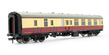 Pre-Owned 39-077E BR MK1 Brake Second Corridor BSK Coach Crimson & Cream 'W34139'