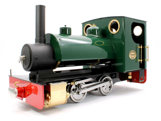 BERTIE-BRUNGREEN-NI-32 0-4-0 Saddle Tank 'Bertie' Deep Brunswick Green (Manual, Uninsulated Wheels) Steam Locomotive