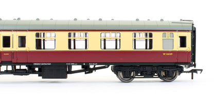Pre-Owned 39-077E BR MK1 Brake Second Corridor BSK Coach Crimson & Cream 'W34139'