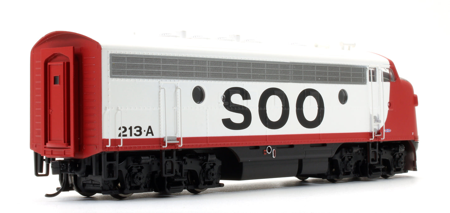 Pre-Owned EMD F7A Diesel Locomotive SOO Line - Road #213-A - DCC Sound