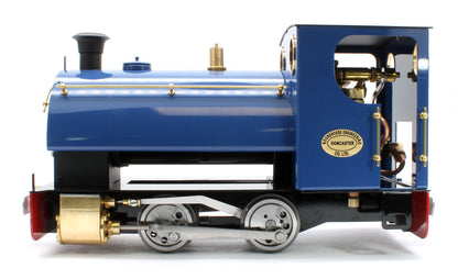 PEGGIERC-RAILS-45 0-4-0 Saddle Tank 'Peggie' Rails Blue (Radio Control) Steam Locomotive