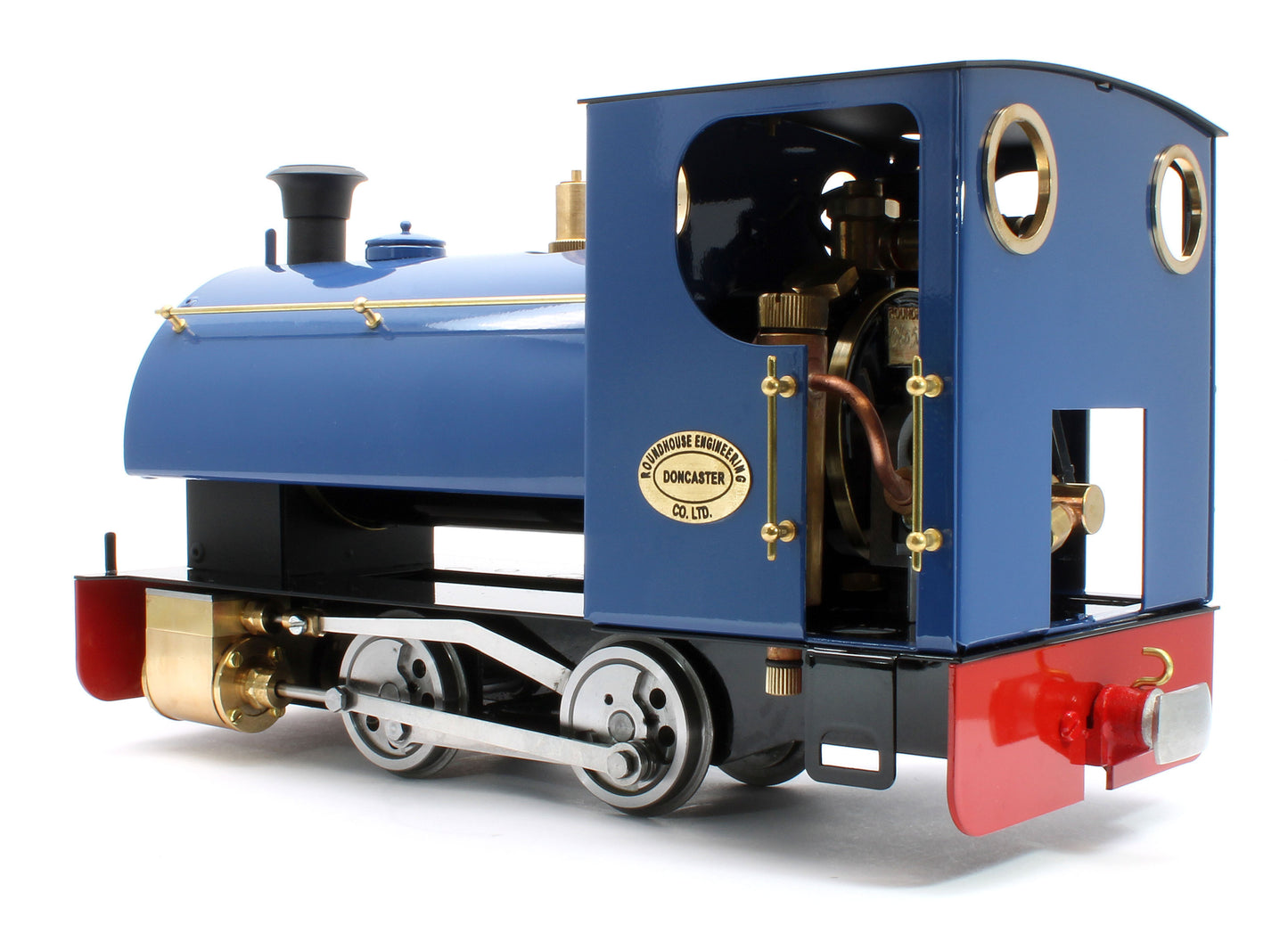 PEGGIE-RAILS-45 0-4-0 Saddle Tank 'Peggie' Rails Blue (Manual) Steam Locomotive