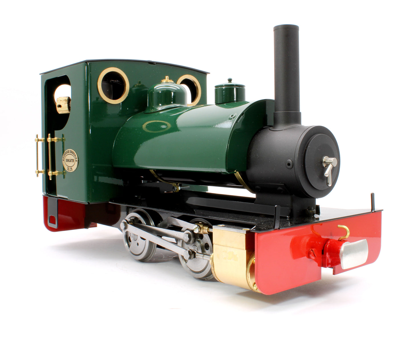 BERTIE-BRUNGREEN-NI-32 0-4-0 Saddle Tank 'Bertie' Deep Brunswick Green (Manual, Uninsulated Wheels) Steam Locomotive