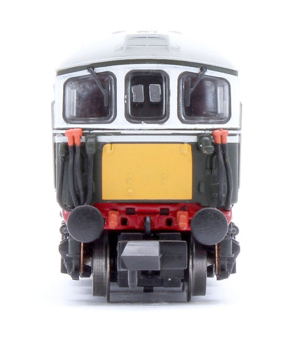 2D-001-024 Class 33/1 D6580 BR Green Very Small Yellow Panels Diesel Locomotive