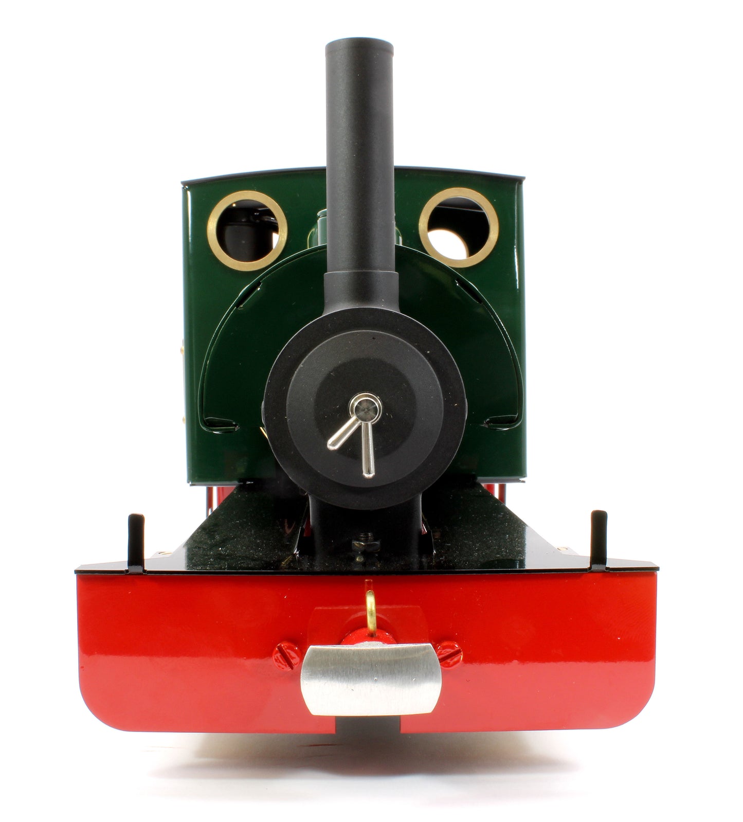 BERTIE-BRUNGREEN-NI-32 0-4-0 Saddle Tank 'Bertie' Deep Brunswick Green (Manual, Uninsulated Wheels) Steam Locomotive