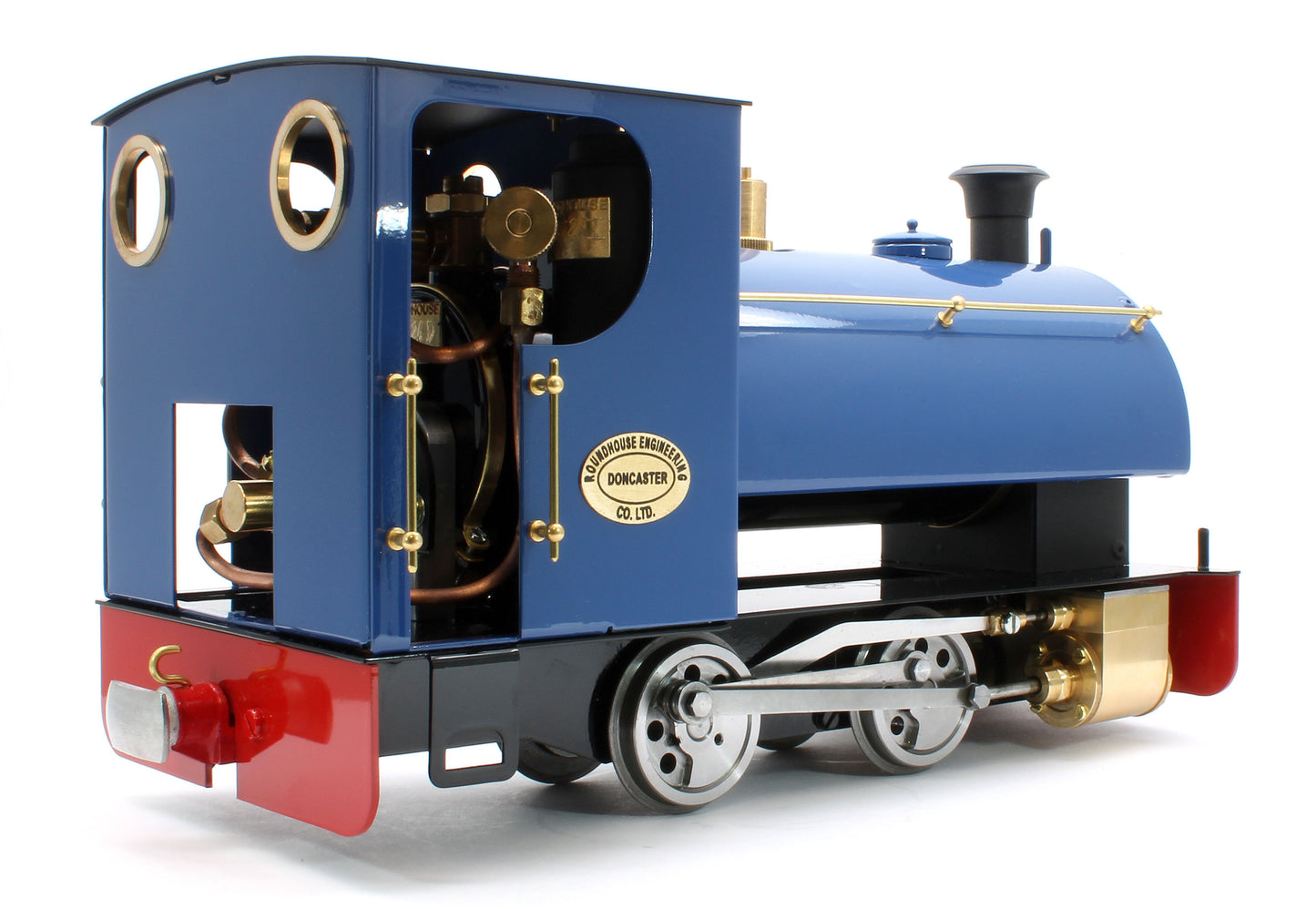 PEGGIE-RAILS-45 0-4-0 Saddle Tank 'Peggie' Rails Blue (Manual) Steam Locomotive