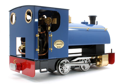 PEGGIE-RAILS-45 0-4-0 Saddle Tank 'Peggie' Rails Blue (Manual) Steam Locomotive
