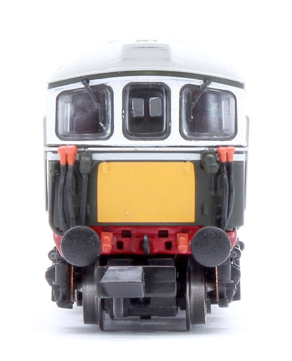 2D-001-024 Class 33/1 D6580 BR Green Very Small Yellow Panels Diesel Locomotive