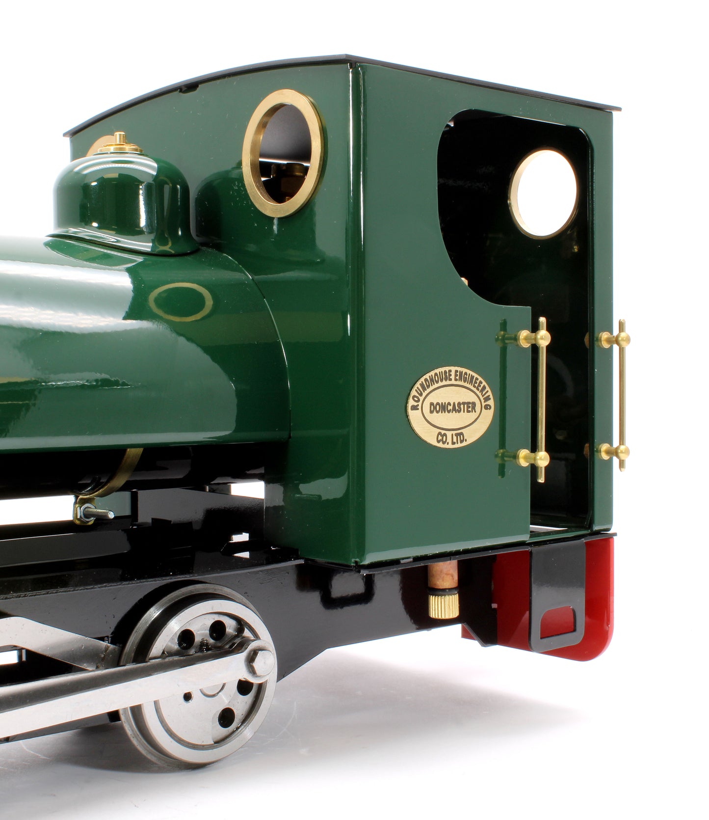 BERTIE-BRUNGREEN-NI-32 0-4-0 Saddle Tank 'Bertie' Deep Brunswick Green (Manual, Uninsulated Wheels) Steam Locomotive