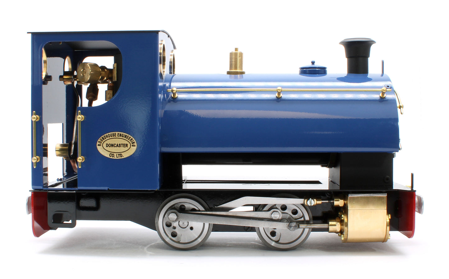 PEGGIERC-RAILS-45 0-4-0 Saddle Tank 'Peggie' Rails Blue (Radio Control) Steam Locomotive