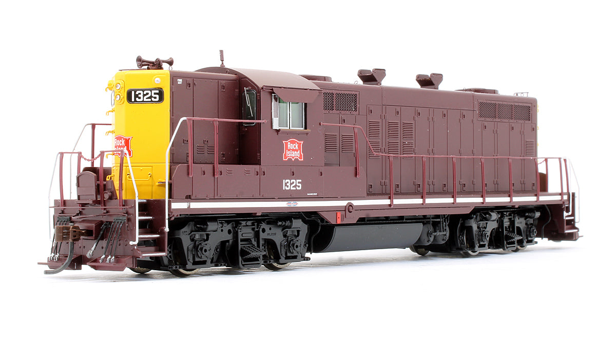 Pre-owned Genesis GP9 Diesel Locomotive Rock Island - Road #1325 (DCC Sound Fitted)