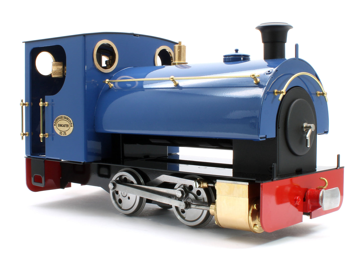 PEGGIE-RAILS-45 0-4-0 Saddle Tank 'Peggie' Rails Blue (Manual) Steam Locomotive