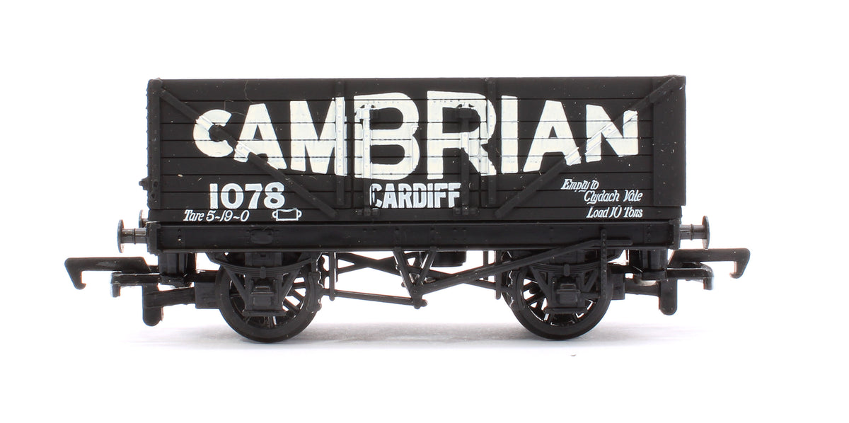 Mainline 37-169-PO Pre-Owned 7 Plank Open Wagon No.1078 'Cambrian'