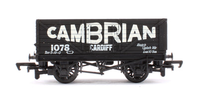 Mainline 37-169-PO Pre-Owned 7 Plank Open Wagon No.1078 'Cambrian'