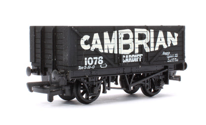 Mainline 37-169-PO Pre-Owned 7 Plank Open Wagon No.1078 'Cambrian'