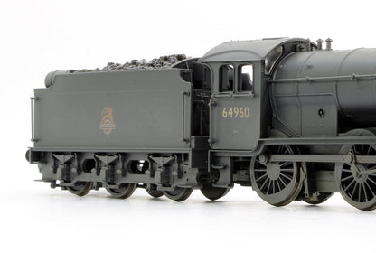 Pre-Owned J39 BR Black 0-6-0 '64960' E/Emblem 4200 Gallon Tender Steam Locomotive Weathered - DCC Fitted