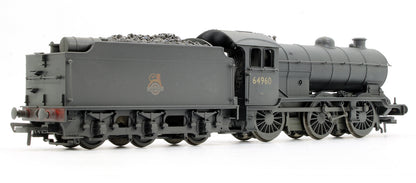 Pre-Owned J39 BR Black 0-6-0 '64960' E/Emblem 4200 Gallon Tender Steam Locomotive Weathered - DCC Fitted