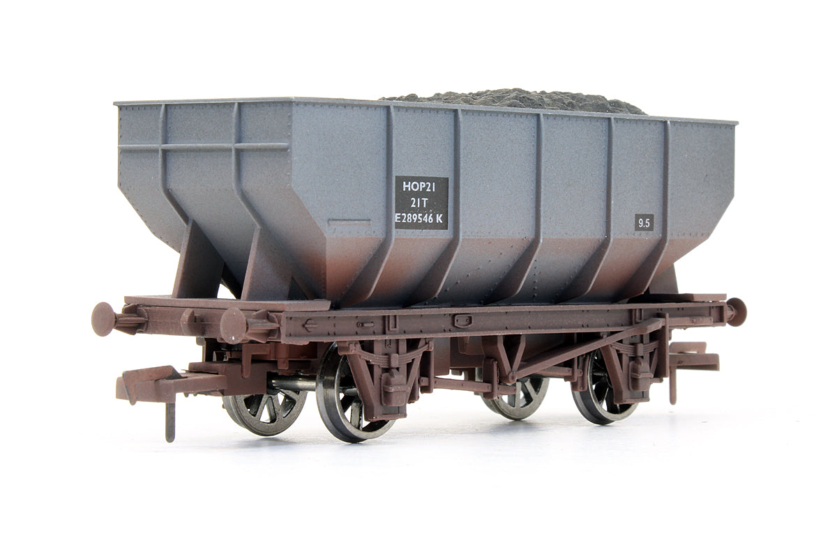 Pre-Owned BR 21T Hopper Wagon E289546 - Weathered