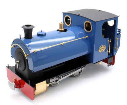 PEGGIE-RAILS-32 0-4-0 Saddle Tank 'Peggie' Rails Blue (Manual) Steam Locomotive