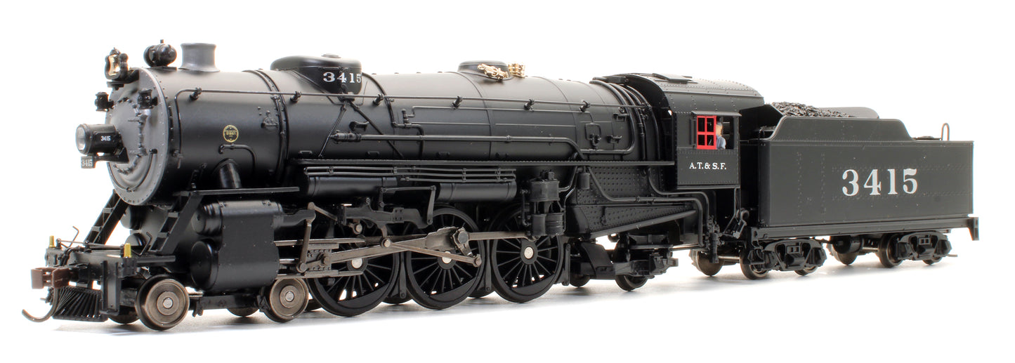 Pre-Owned USRA Heavy Pacific ATSF Steam Locomotive - Road #3415 - DC/DCC Sound