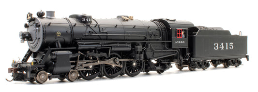 Pre-Owned USRA Heavy Pacific ATSF Steam Locomotive - Road #3415 - DC/DCC Sound
