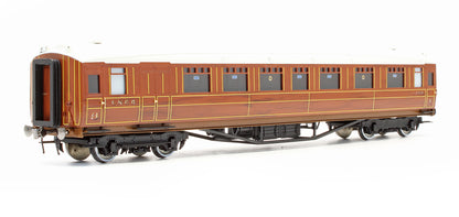 Pre-Owned LNER Teak Gresley 1st / 3rd Coach No.1855
