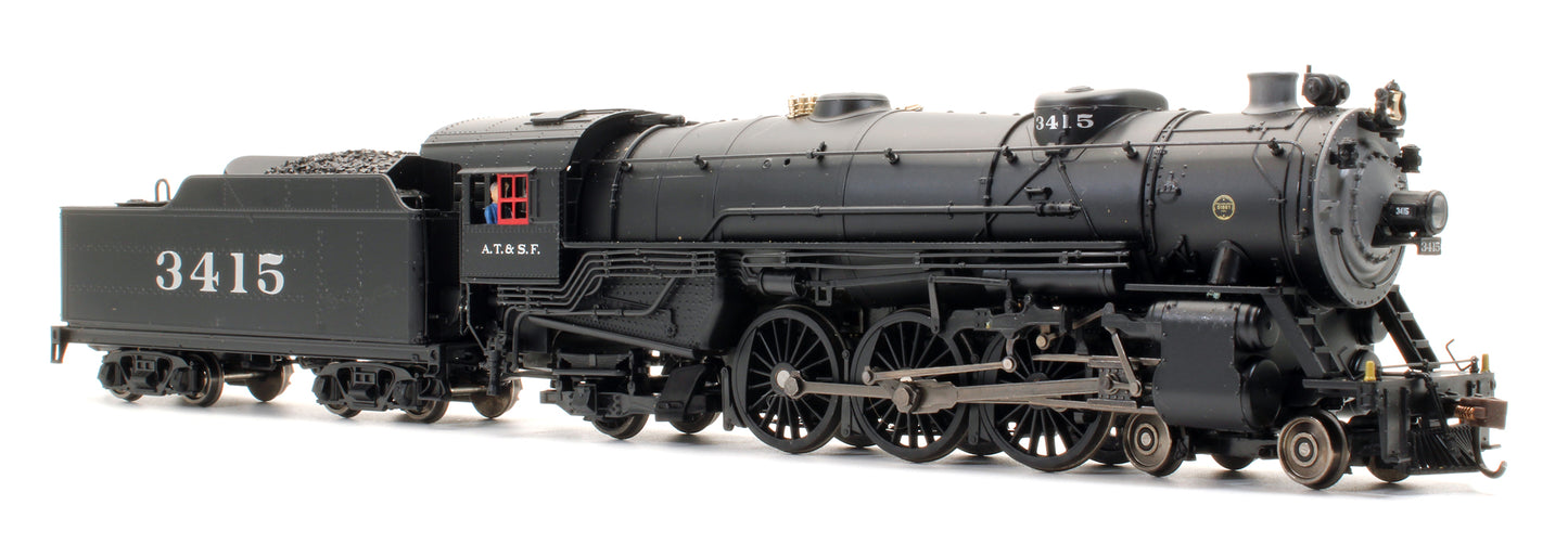 Pre-Owned USRA Heavy Pacific ATSF Steam Locomotive - Road #3415 - DC/DCC Sound