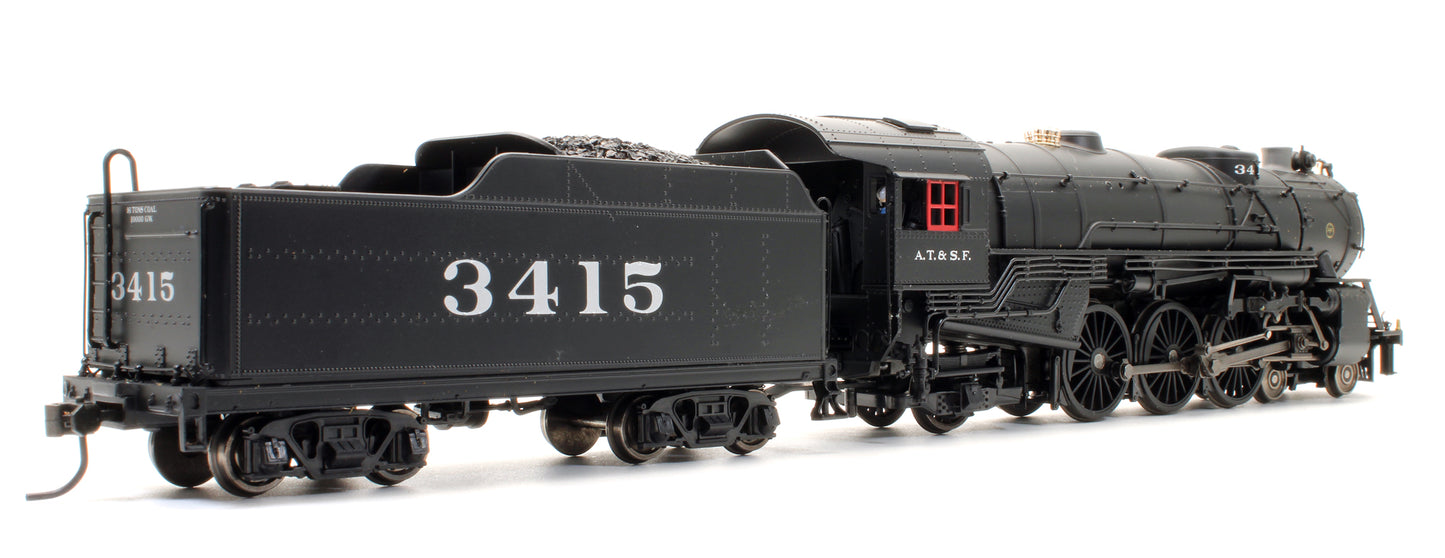 Pre-Owned USRA Heavy Pacific ATSF Steam Locomotive - Road #3415 - DC/DCC Sound