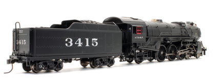 Pre-Owned USRA Heavy Pacific ATSF Steam Locomotive - Road #3415 - DC/DCC Sound
