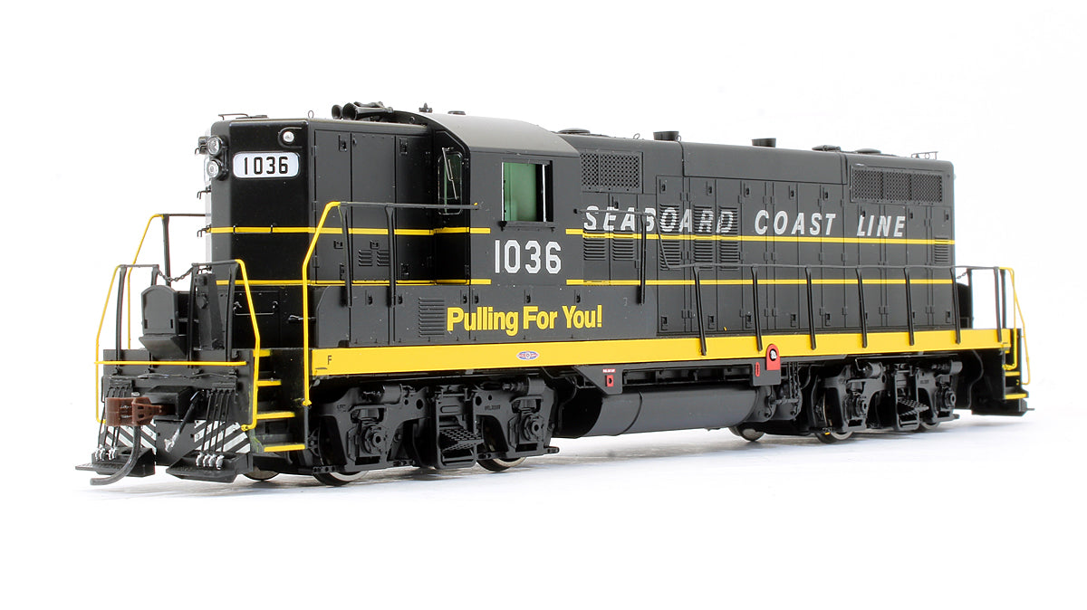 Pre-owned Genesis GP9 Phase II Diesel Locomotive Seaboard Coast Line - Road #1036 (DCC Sound Fitted)