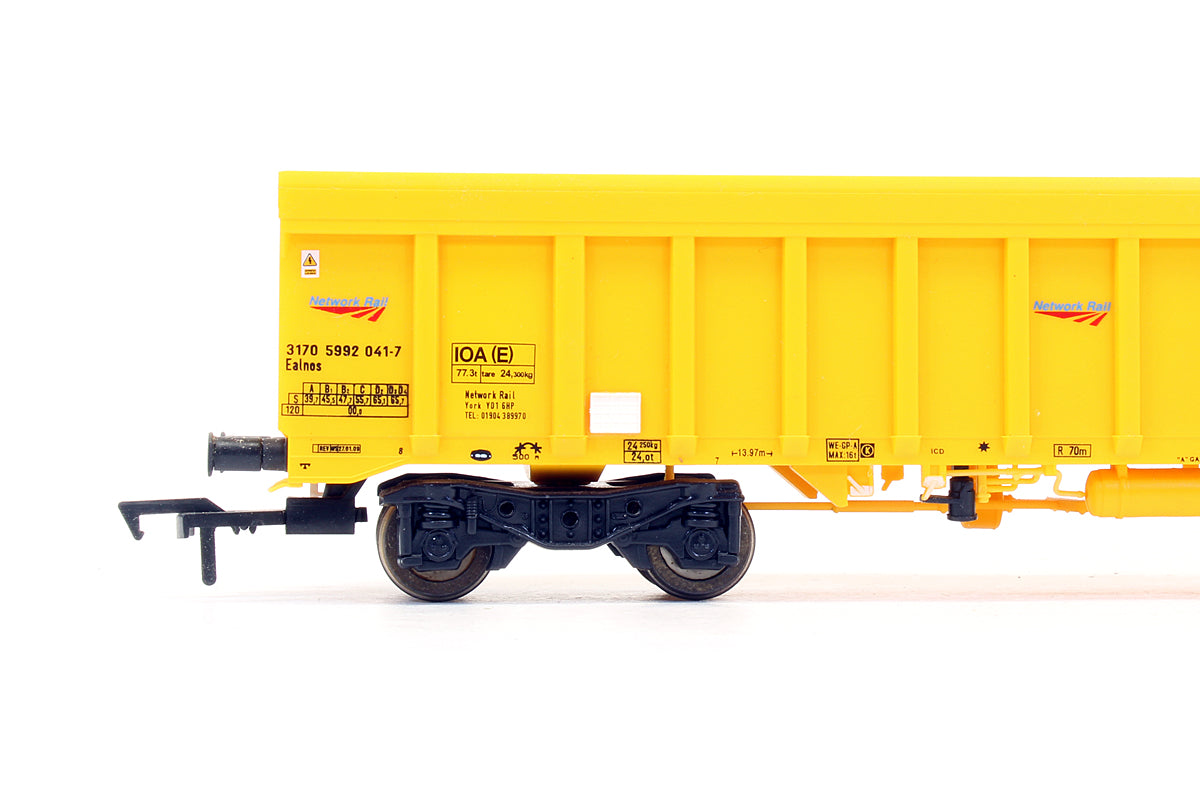 Pre-Owned IOA Ballast Wagon Network Rail Yellow 3170 5992 041-7