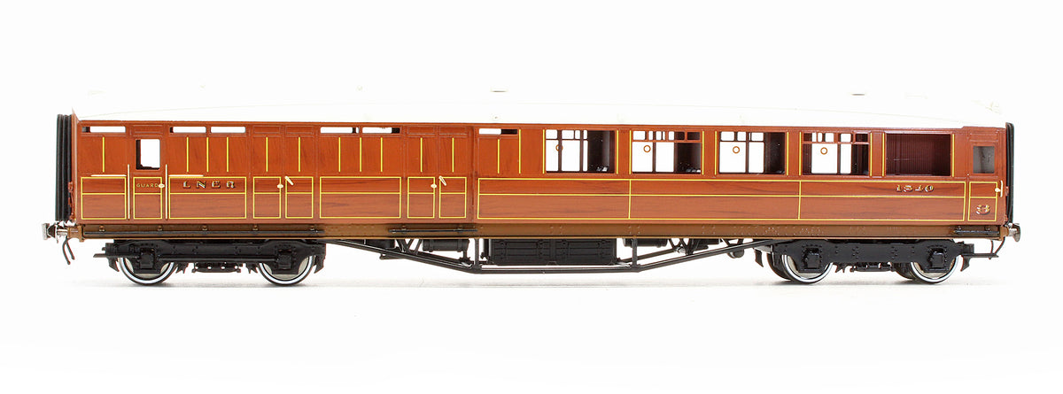 Pre-Owned LNER Teak Gresley Brake 3rd Coach No.1840