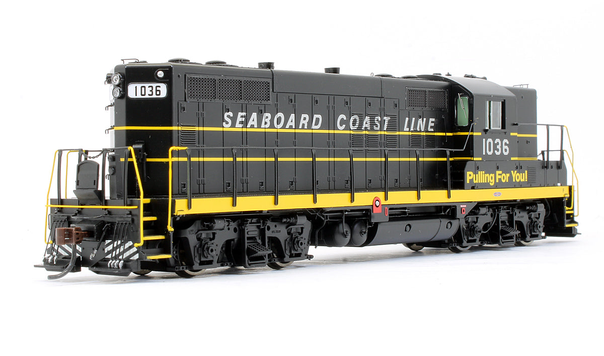 Pre-owned Genesis GP9 Phase II Diesel Locomotive Seaboard Coast Line - Road #1036 (DCC Sound Fitted)