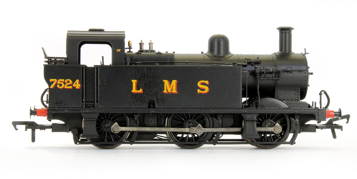 Pre-Owned 32-227 3F Jinty LMS 7524 Black Steam Locomotive