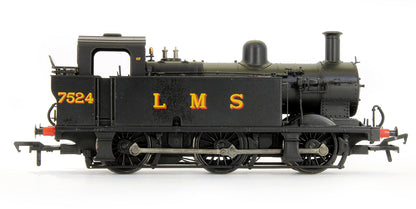 Pre-Owned 32-227 3F Jinty LMS 7524 Black Steam Locomotive