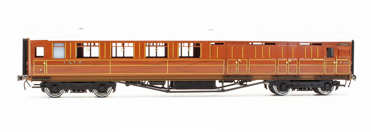 Pre-Owned LNER Teak Gresley Brake 3rd Coach No.1840