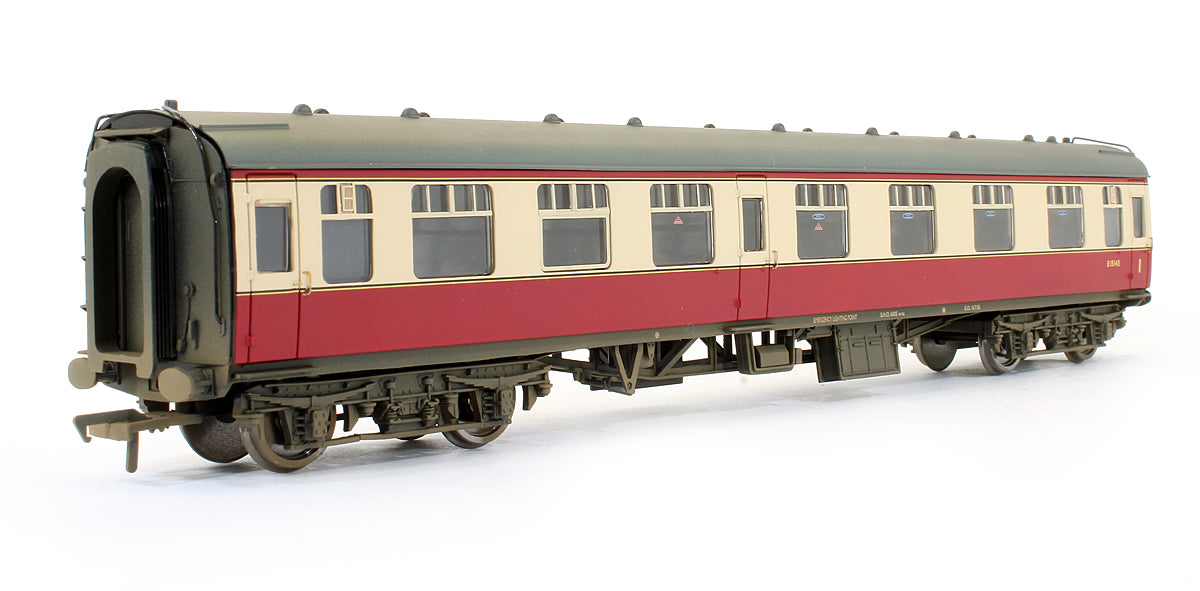 Pre-Owned BR MK1 Corridor Composite CK Coach Crimson & Cream 'E15145' (Weathered)