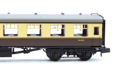 Pre-Owned 374-014C BR Mk1 TSO Tourist Second Open BR (WR) Chocolate & Cream No. W4743