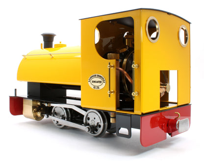 PEGGIE-YELLOW 0-4-0 Saddle Tank 'Peggie' Yellow (Manual) Steam Locomotive