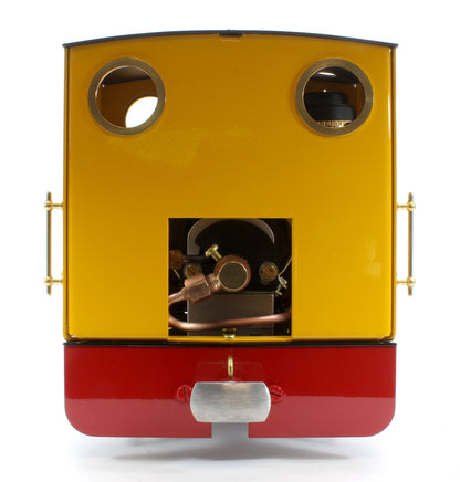 PEGGIE-YELLOW 0-4-0 Saddle Tank 'Peggie' Yellow (Manual) Steam Locomotive