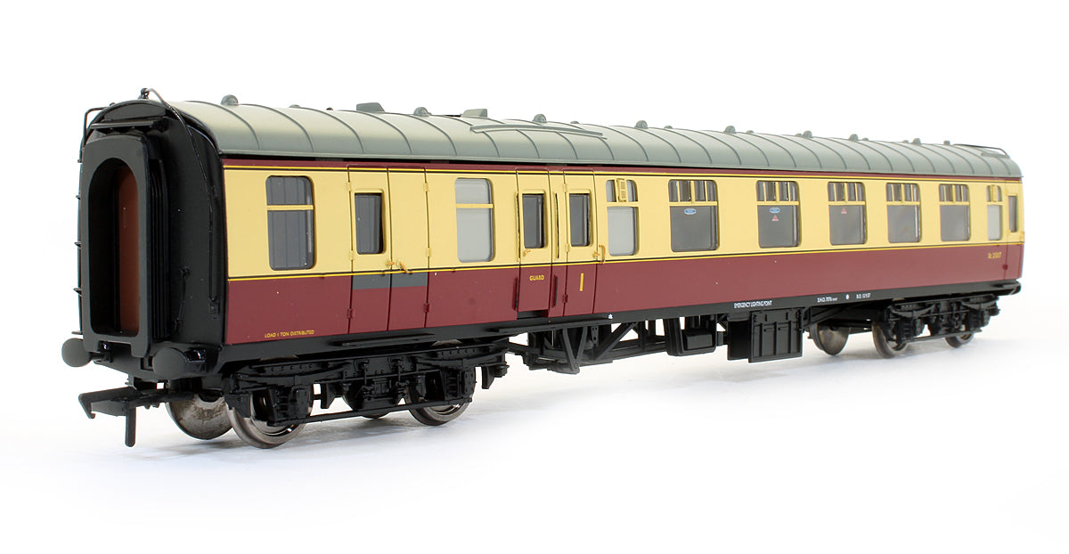 Pre-Owned 39-227D BR MK1 Brake Corridor Composite BCK Coach Crimson & Cream 'Sc 21017'
