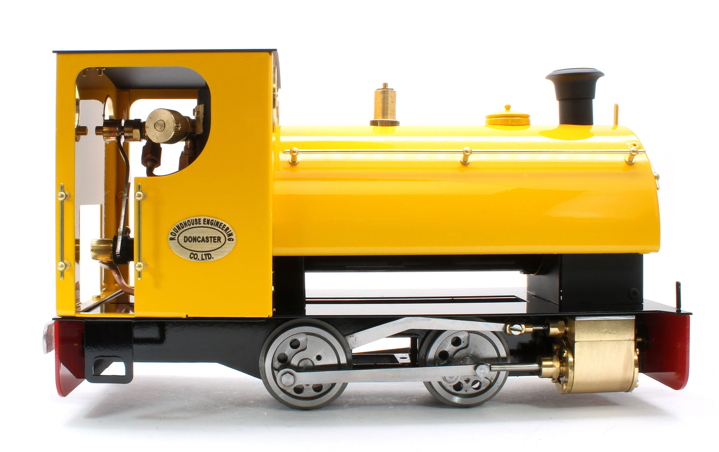 PEGGIE-YELLOW 0-4-0 Saddle Tank 'Peggie' Yellow (Manual) Steam Locomotive