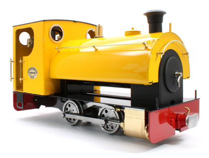 PEGGIE-YELLOW 0-4-0 Saddle Tank 'Peggie' Yellow (Manual) Steam Locomotive