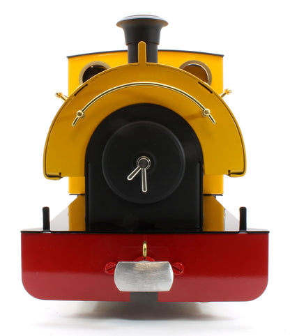 PEGGIE-YELLOW 0-4-0 Saddle Tank 'Peggie' Yellow (Manual) Steam Locomotive