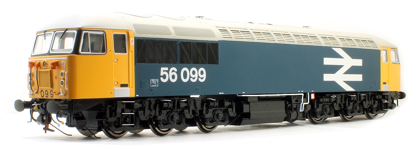 Pre-Owned 5608 Class 56 BR large logo blue 56099 'Tinsley embellishments' Diesel Locomotive