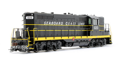 Pre-owned Genesis GP9 Phase II Diesel Locomotive Seaboard Coast Line - Road #1020 (DCC Sound Fitted)