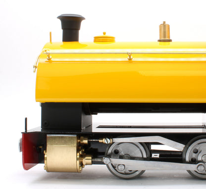 PEGGIE-YELLOW 0-4-0 Saddle Tank 'Peggie' Yellow (Manual) Steam Locomotive
